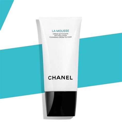 chanel la mousse creme nettoyante|chanel la mousse cleansing cream.